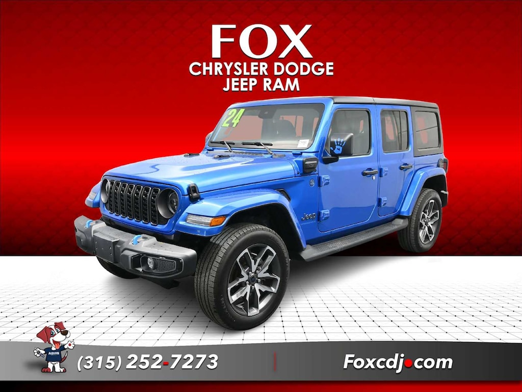 Used 2024 Jeep Wrangler 4xe Sport SUV