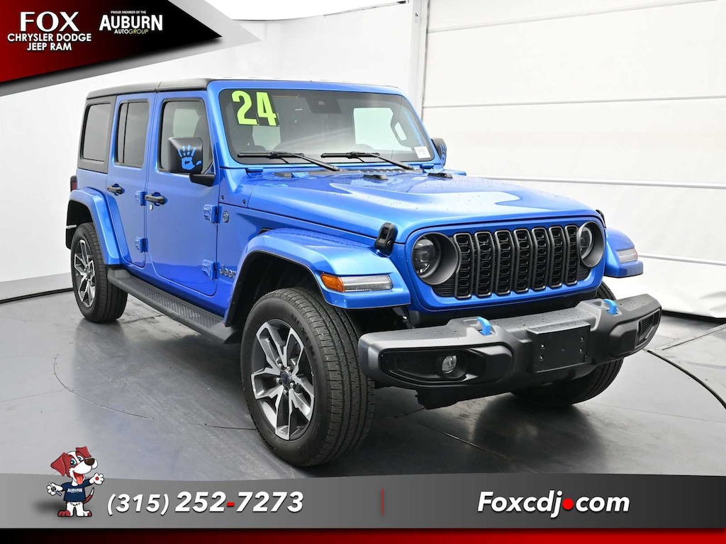 Used 2024 Jeep Wrangler 4xe Sport SUV