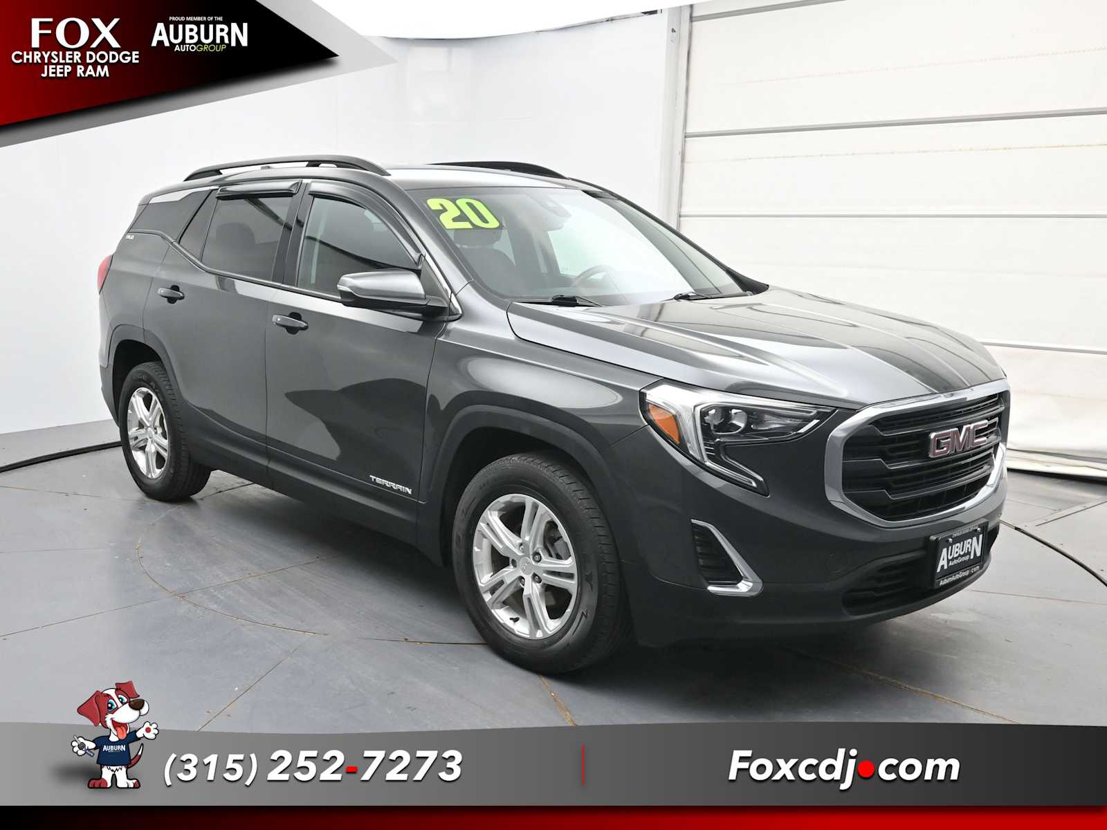Used 2020 GMC Terrain SLE with VIN 3GKALTEV8LL207006 for sale in Auburn, NY