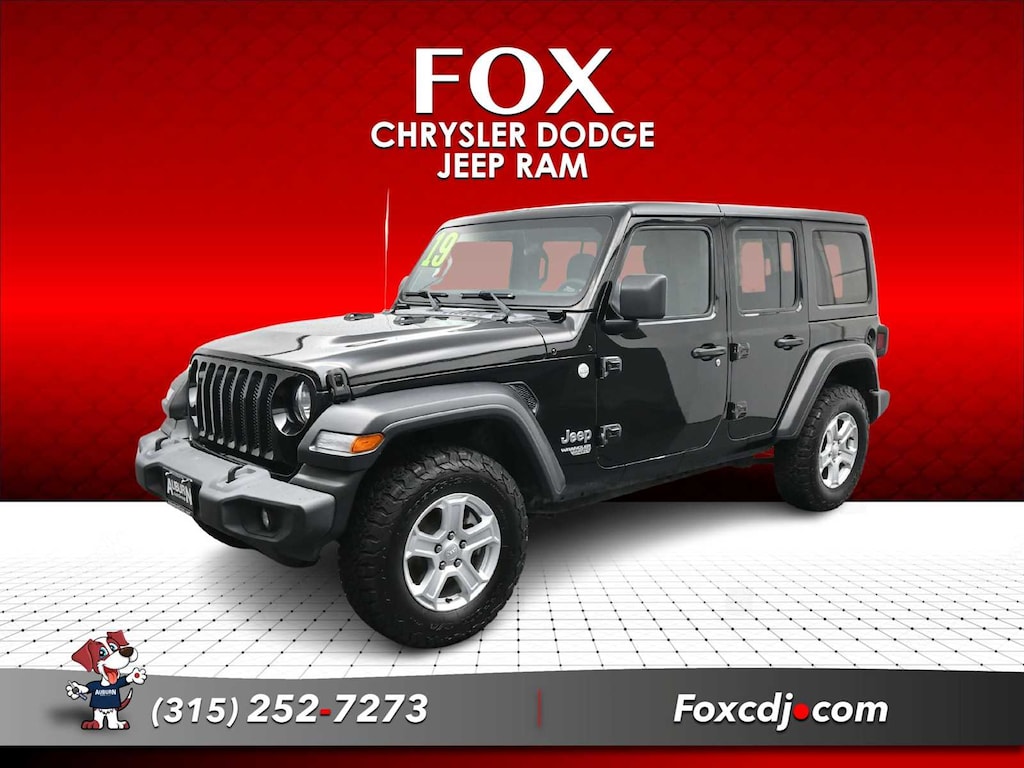 Used 2019 Jeep Wrangler Unlimited Sport 4x4 SUV