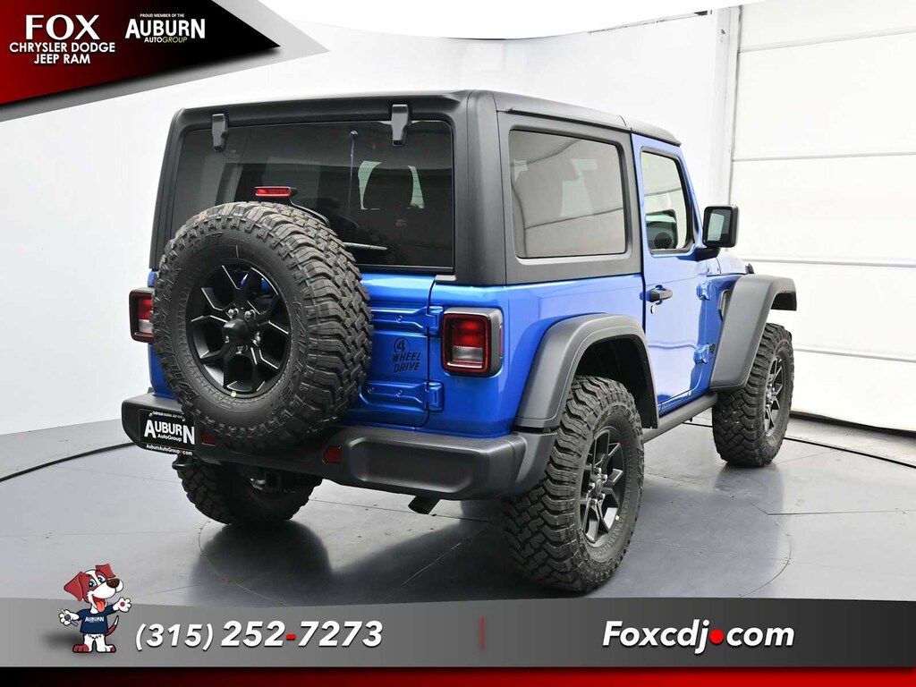 New 2025 Jeep Wrangler 2-DOOR WILLYS Sport Utility