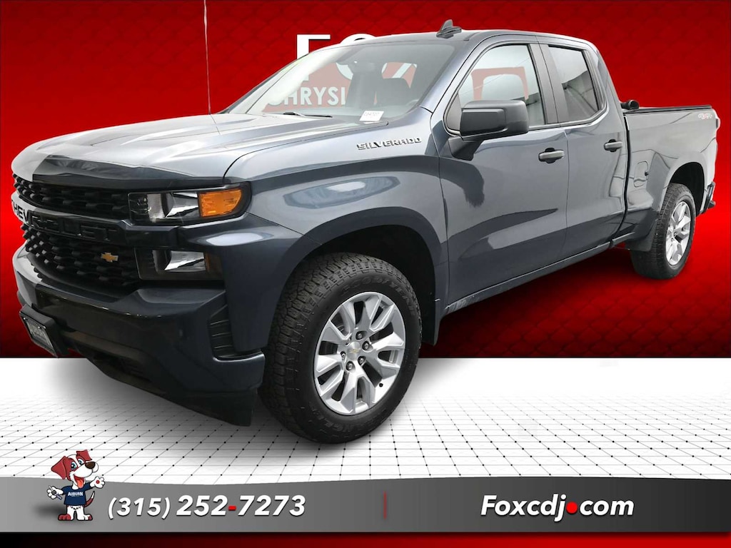Used 2019 Chevrolet Silverado 1500 Silverado Custom Truck Double Cab