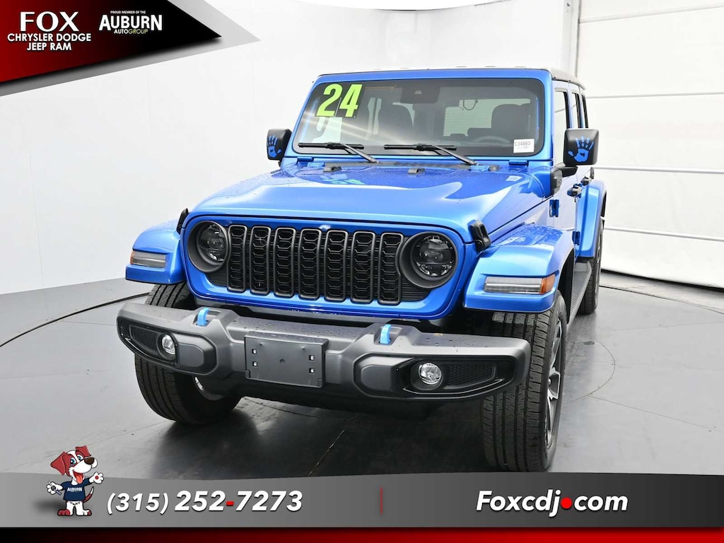 Used 2024 Jeep Wrangler 4xe Sport SUV