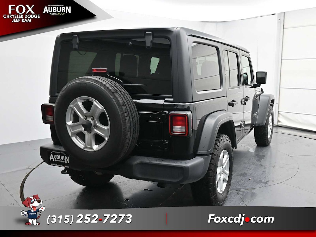 Used 2019 Jeep Wrangler Unlimited Sport 4x4 SUV