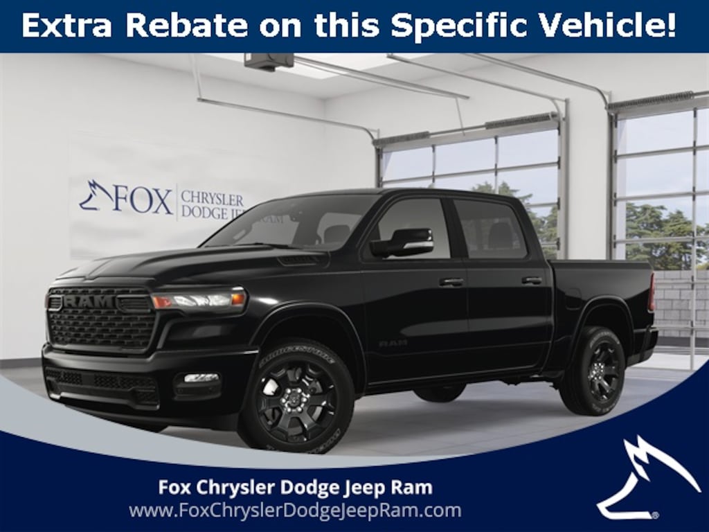 New 2025 Ram 1500 BIG HORN CREW CAB 4X4 5'7 BOX Pickup