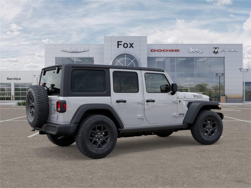 New 2025 Jeep Wrangler 4-DOOR WILLYS Sport Utility
