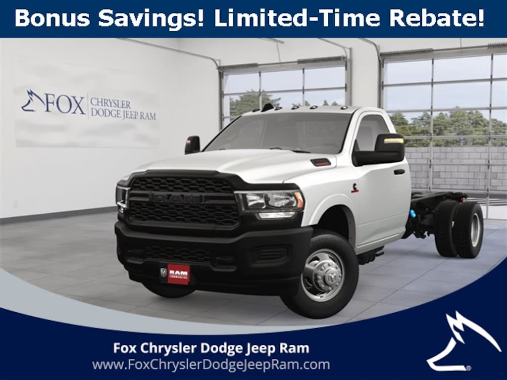 New 2024 Ram 3500 Chassis Cab 3500 TRADESMAN CHASSIS REGULAR CAB 4X2 84' CA Pickup