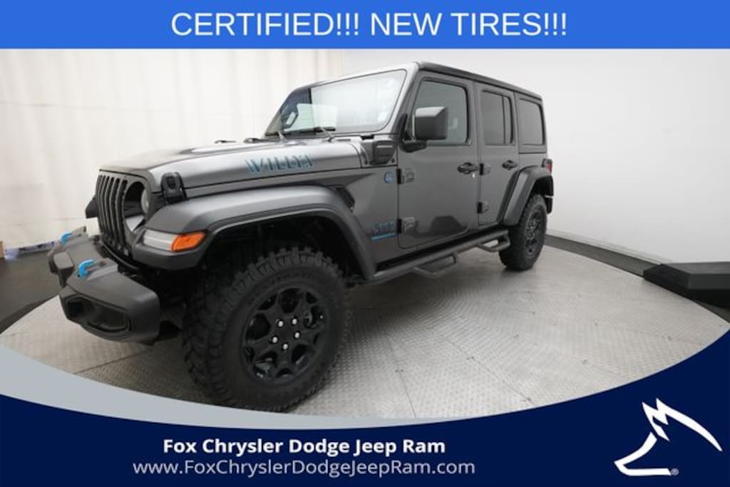 Used 2023 Jeep Wrangler 4xe SUV