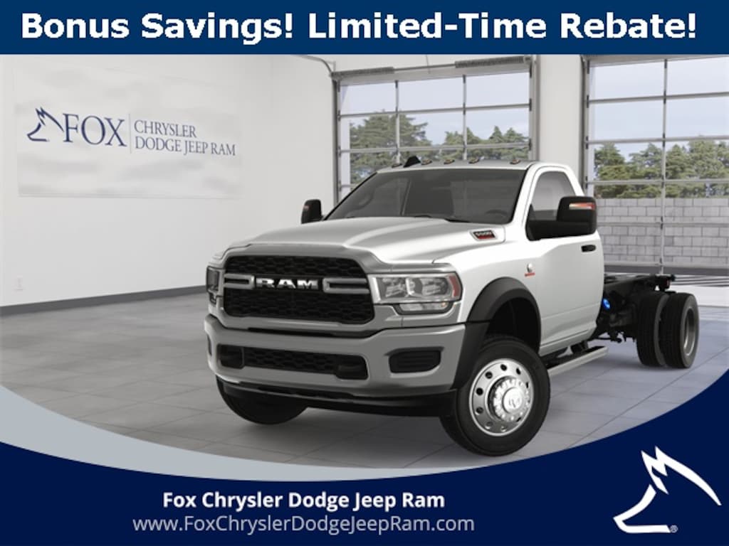 New 2024 Ram 5500 Chassis Cab 5500 TRADESMAN CHASSIS REGULAR CAB 4X4 84' CA Pickup