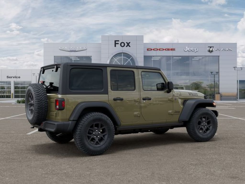 New 2026 Jeep Wrangler 4-DOOR WILLYS Sport Utility