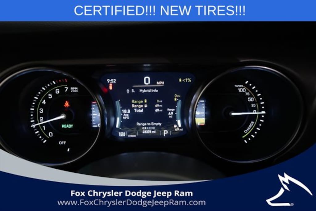 Used 2023 Jeep Wrangler 4xe SUV