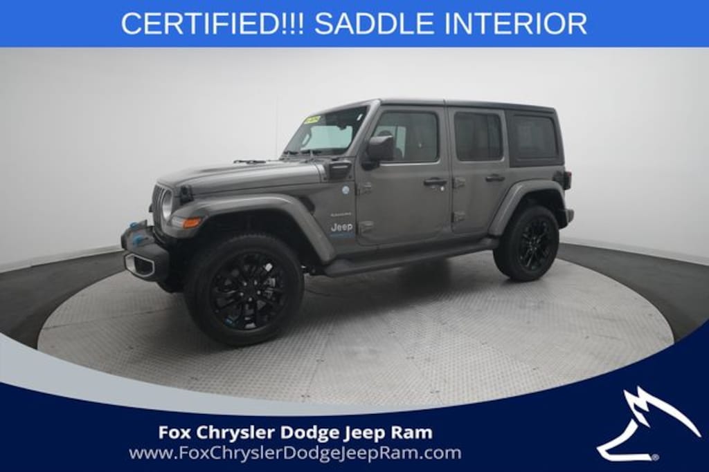 Used 2023 Jeep Wrangler 4xe Sahara SUV