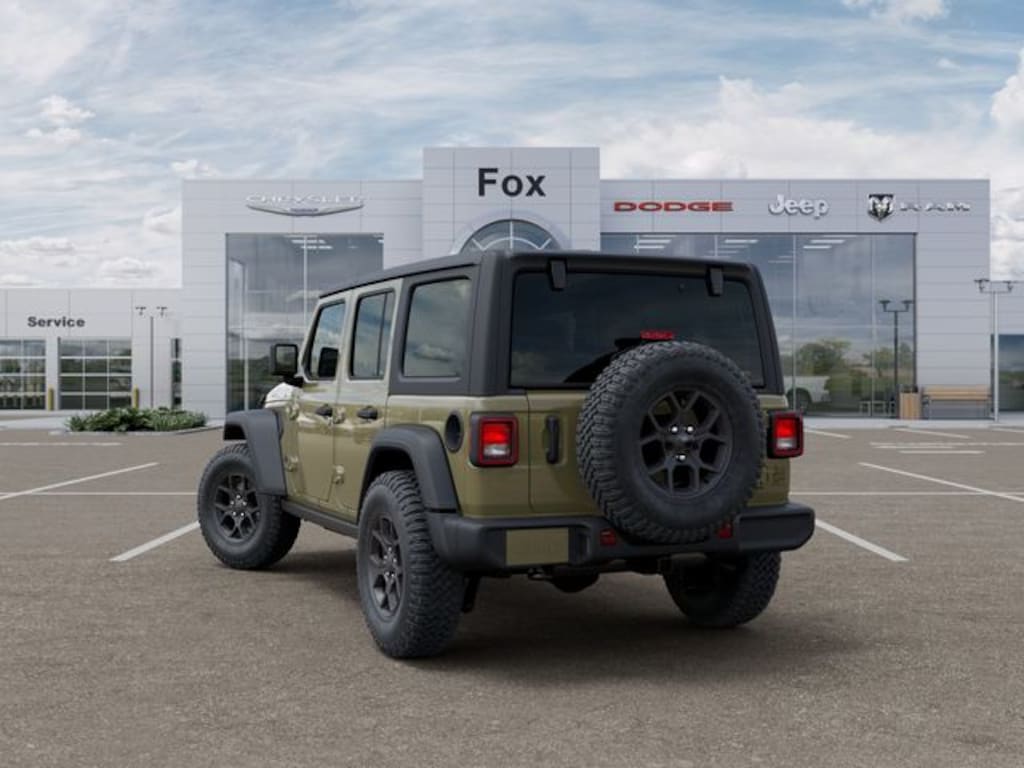 New 2026 Jeep Wrangler 4-DOOR WILLYS Sport Utility