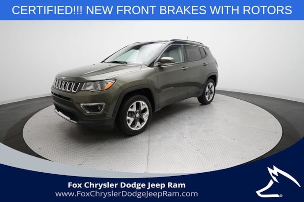 Used 2018 Jeep Compass Limited 4x4 SUV