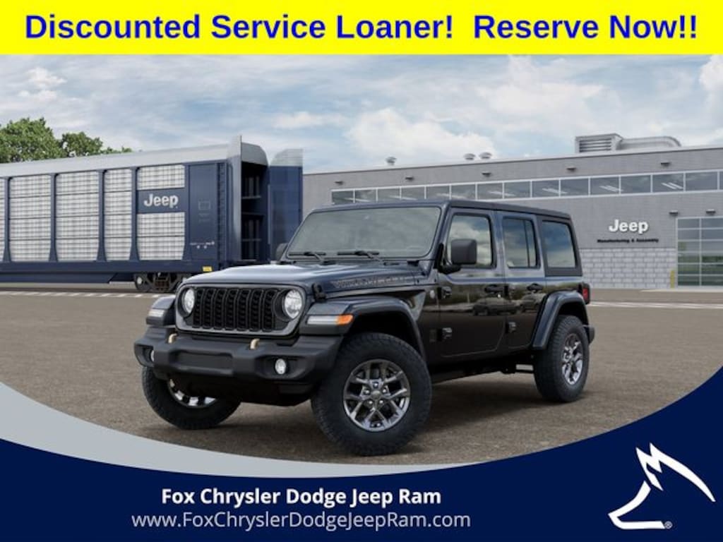 New 2026 Jeep Wrangler 4-DOOR 85TH ANNIVERSARY EDITION Sport Utility