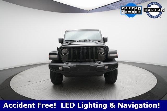 Used 2021 Jeep Wrangler Unlimited Sahara Altitude with VIN 1C4HJXEN1MW649631 for sale in Grand Rapids, MI