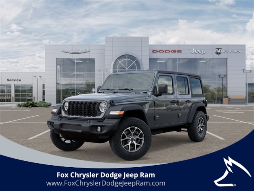 New 2025 Jeep Wrangler 4-DOOR SPORT S Sport Utility
