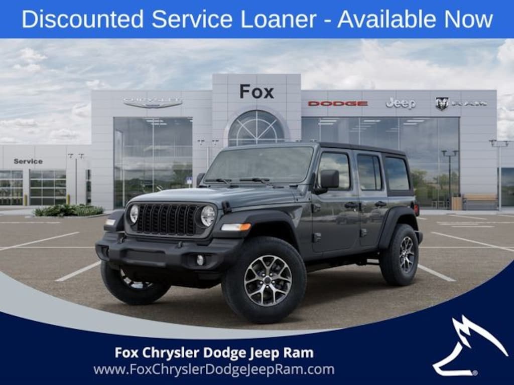 New 2026 Jeep Wrangler 4-DOOR SPORT S Sport Utility