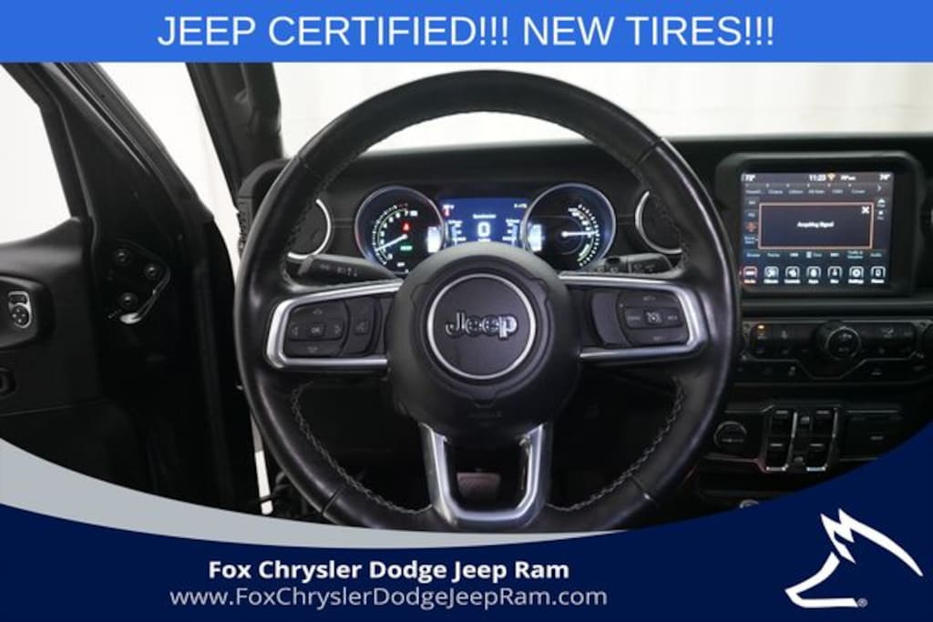 Used 2023 Jeep Wrangler 4xe Sahara SUV