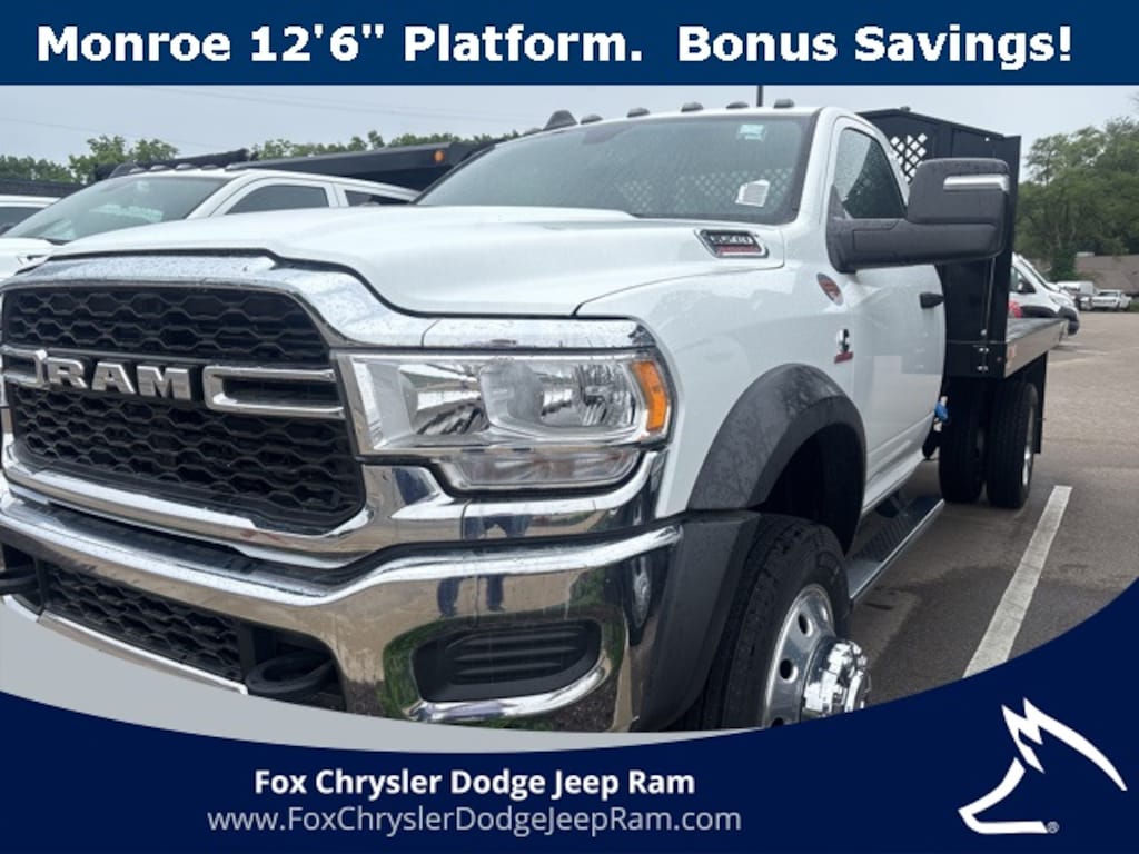 New 2024 Ram 5500 Chassis Cab 5500 TRADESMAN CHASSIS REGULAR CAB 4X4 84' CA Pickup
