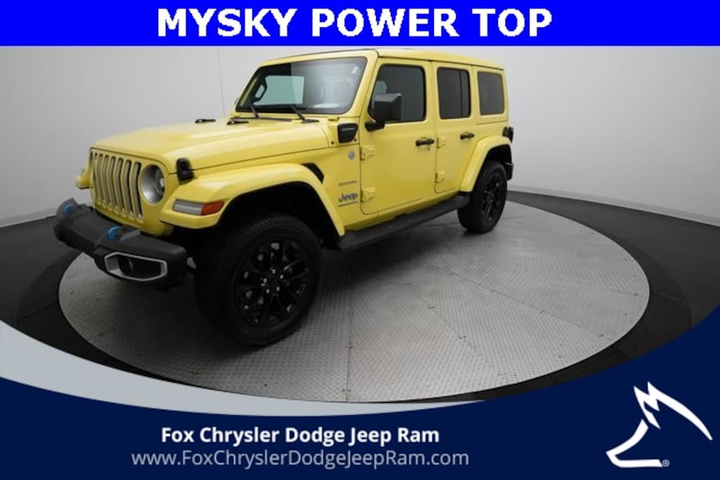 Used 2023 Jeep Wrangler 4xe Sahara SUV