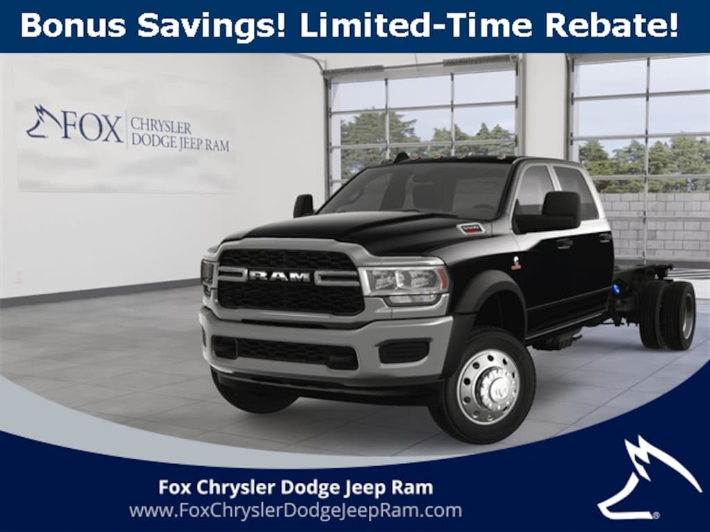 New 2024 Ram 5500 Chassis Cab 5500 TRADESMAN CHASSIS CREW CAB 4X2 84' CA Pickup