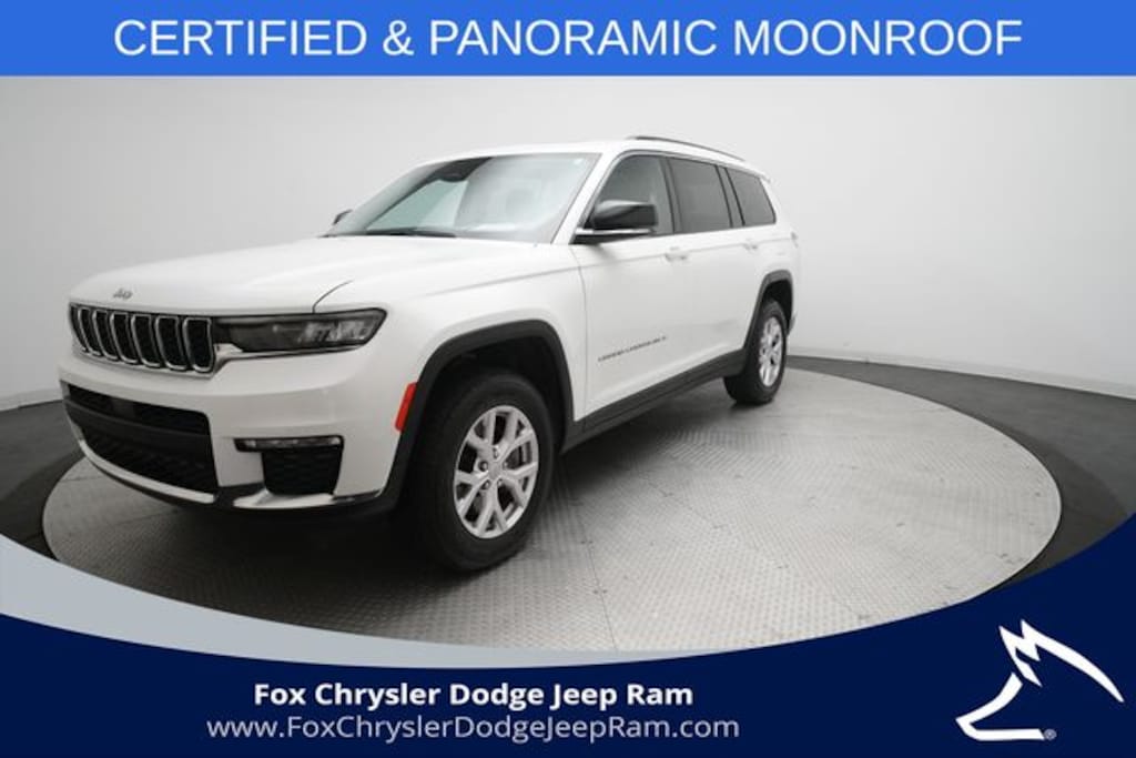 Certified 2022 Jeep New Grand Cherokee Limited SUV