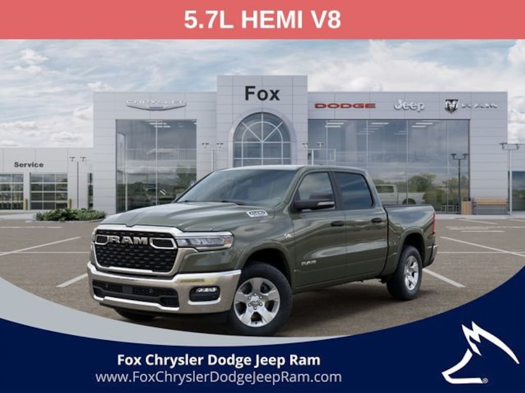 New 2026 Ram 1500 BIG HORN CREW CAB 4X4 5'7 BOX Pickup