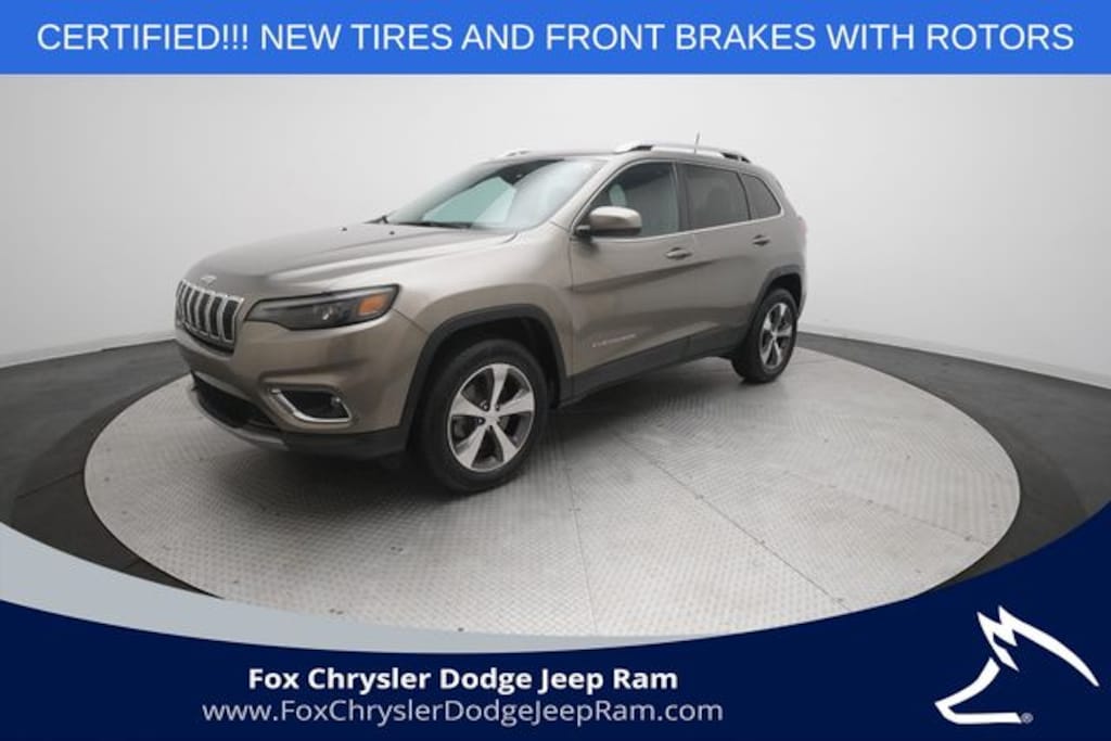 Certified 2020 Jeep Cherokee Limited SUV
