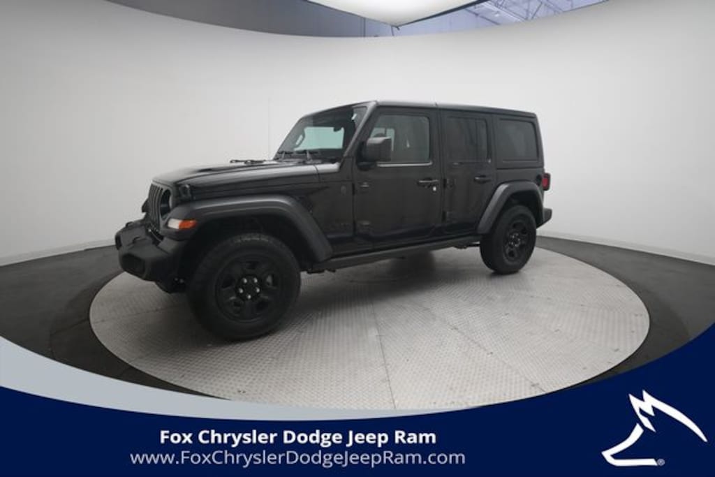 Used 2023 Jeep Wrangler 4-DOOR SPORT 4X4 SUV