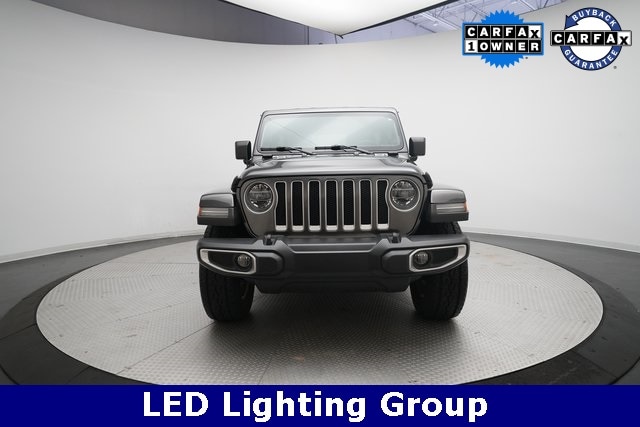 Used 2018 Jeep All-New Wrangler Unlimited Sahara with VIN 1C4HJXEG5JW148335 for sale in Grand Rapids, MI