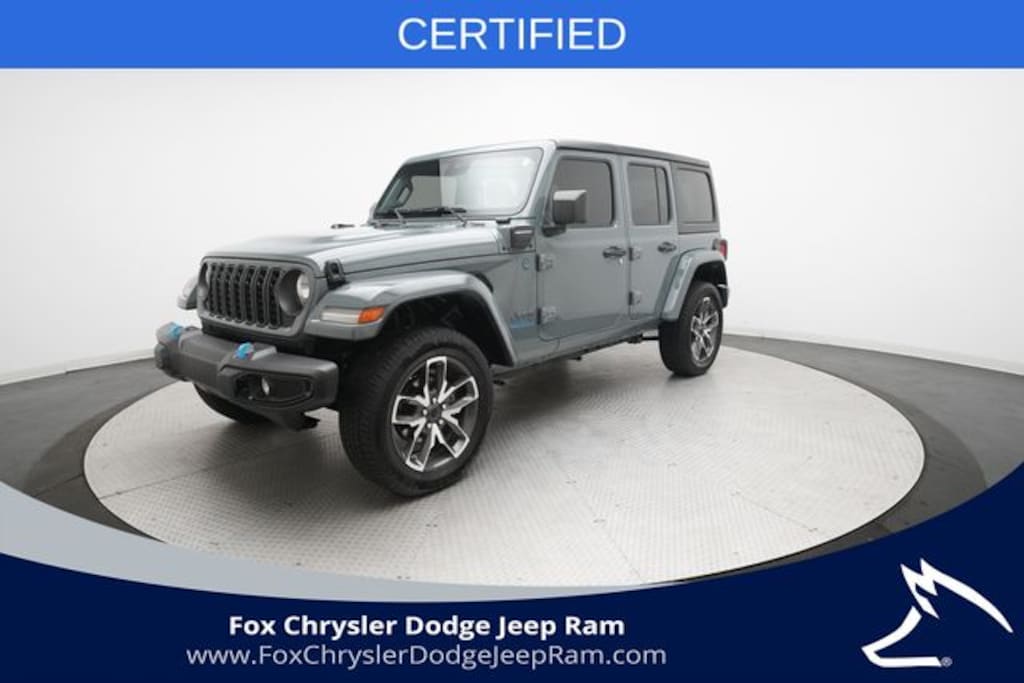 Used 2024 Jeep Wrangler 4xe Sport SUV