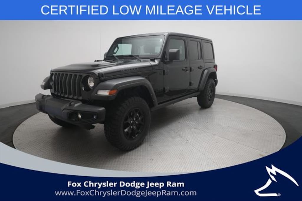 Used 2022 Jeep Wrangler Unlimited Sport SUV