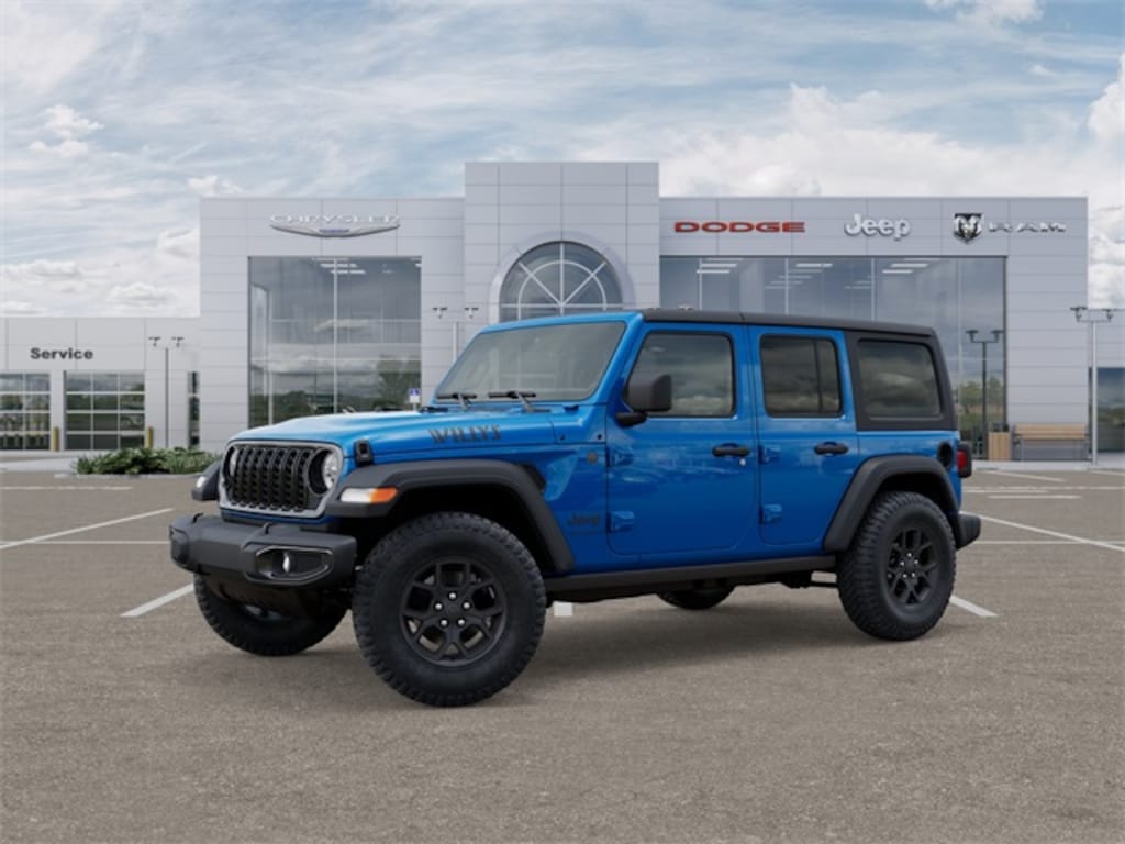 New 2025 Jeep Wrangler 4-DOOR WILLYS Sport Utility