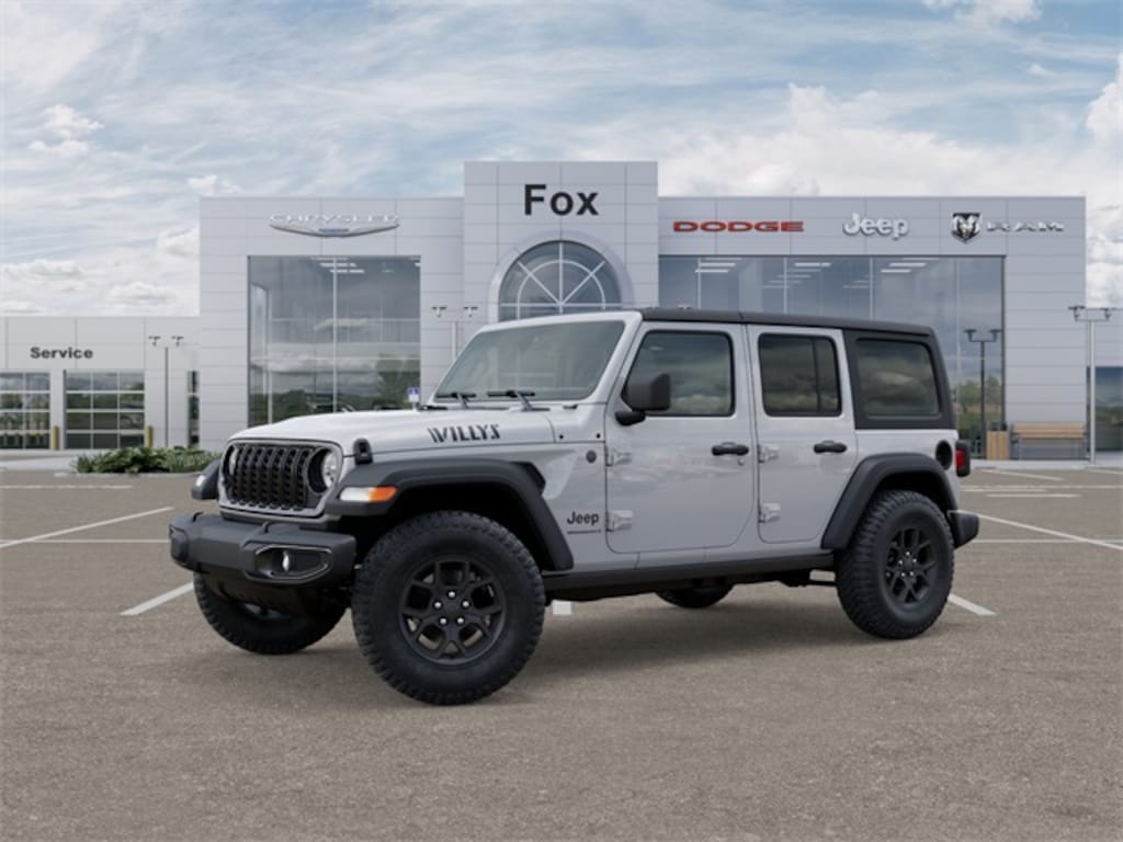 New 2025 Jeep Wrangler 4-DOOR WILLYS Sport Utility