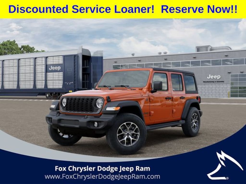 New 2026 Jeep Wrangler 4-DOOR SPORT S Sport Utility