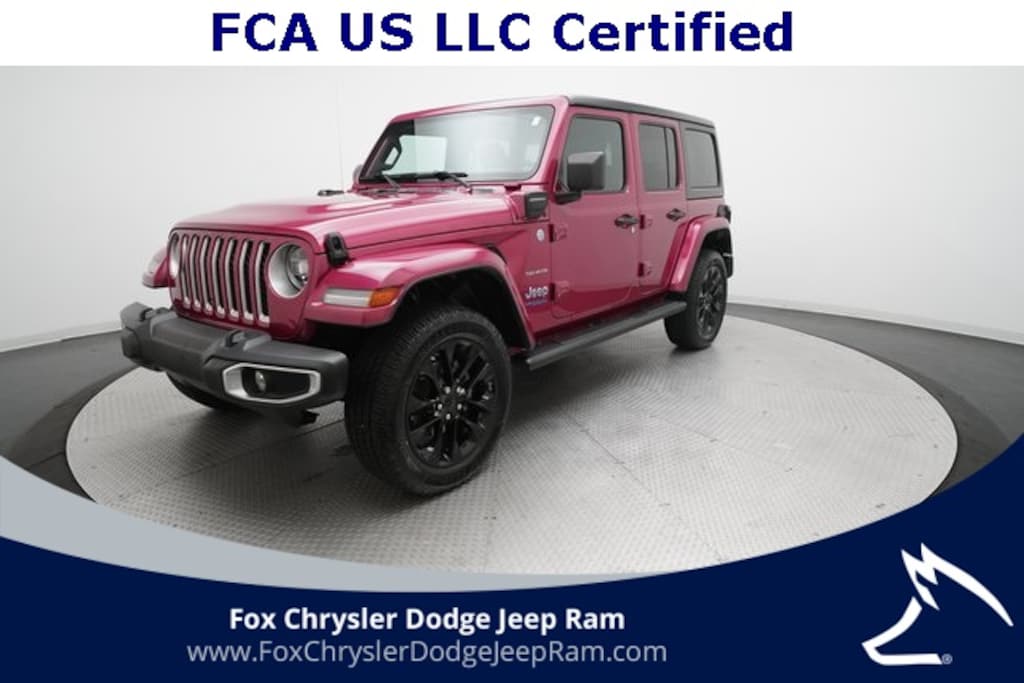 Used 2021 Jeep Wrangler 4xe Sahara SUV