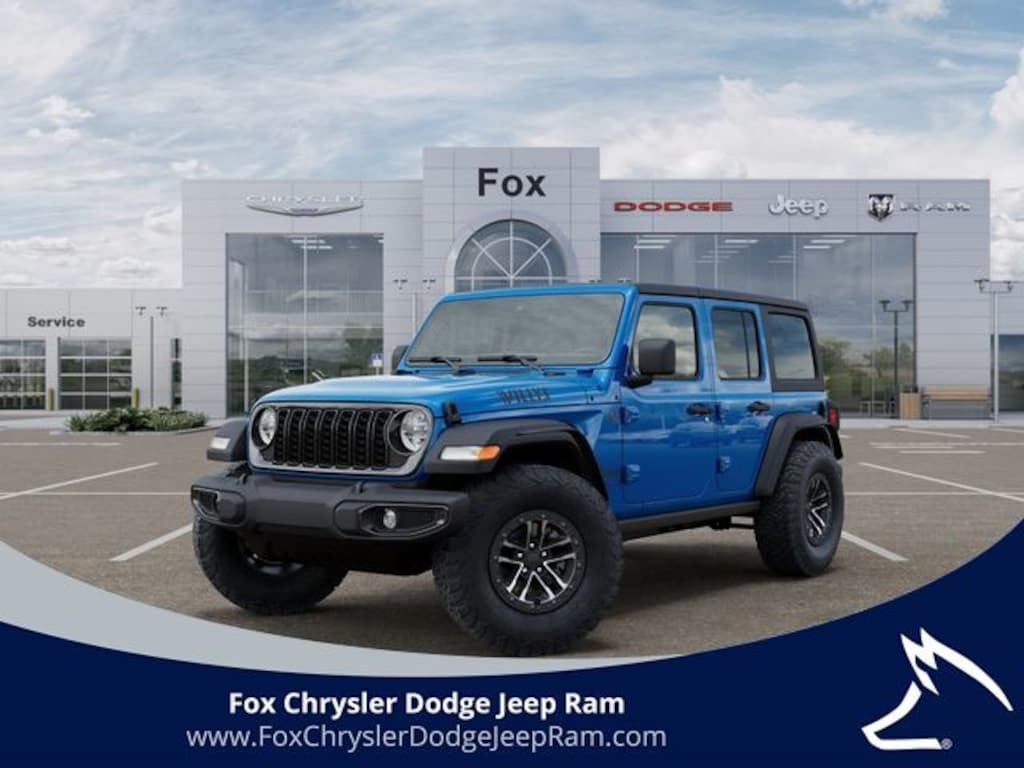 New 2026 Jeep Wrangler 4-DOOR WILLYS Sport Utility