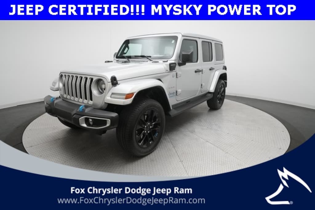 Used 2023 Jeep Wrangler 4xe Sahara SUV