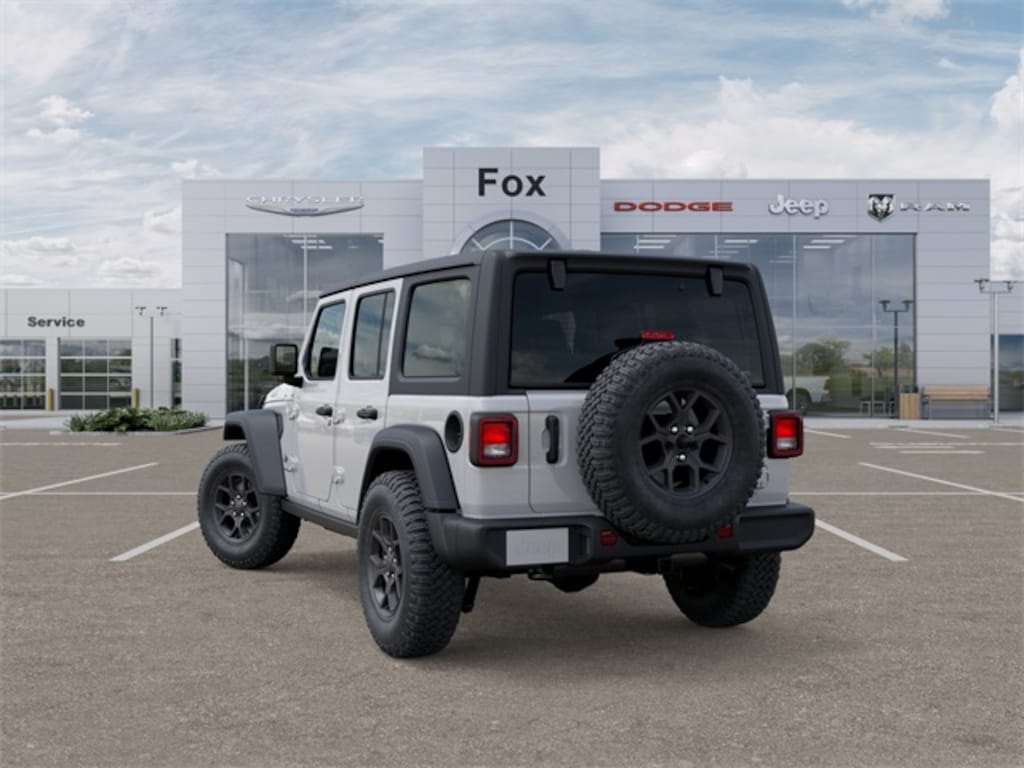 New 2025 Jeep Wrangler 4-DOOR WILLYS Sport Utility