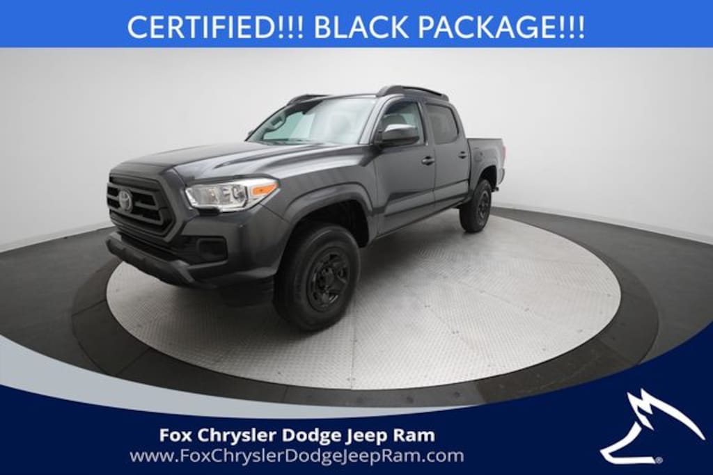 Certified 2023 Toyota Tacoma SR V6 Truck Double Cab