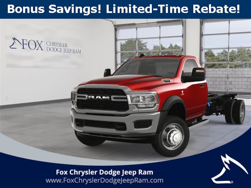 New 2024 Ram 5500 Chassis Cab 5500 TRADESMAN CHASSIS REGULAR CAB 4X2 108' CA Pickup