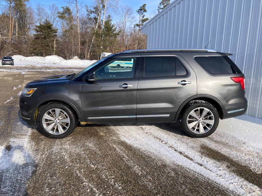 Used 2018 Ford Explorer Limited with VIN 1FM5K8F84JGB45252 for sale in Reed City, MI