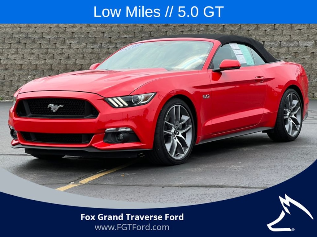 Used 2017 Ford Mustang GT Premium Convertible