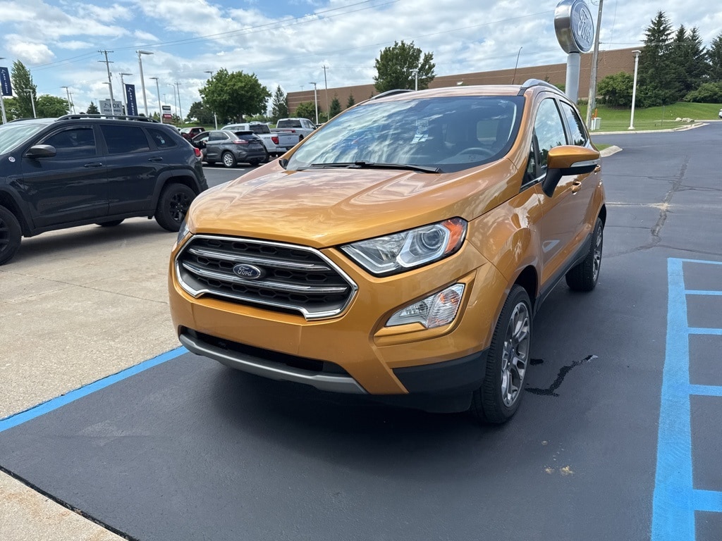 Certified 2022 Ford EcoSport Titanium with VIN MAJ6S3KL2NC461693 for sale in Traverse City, MI