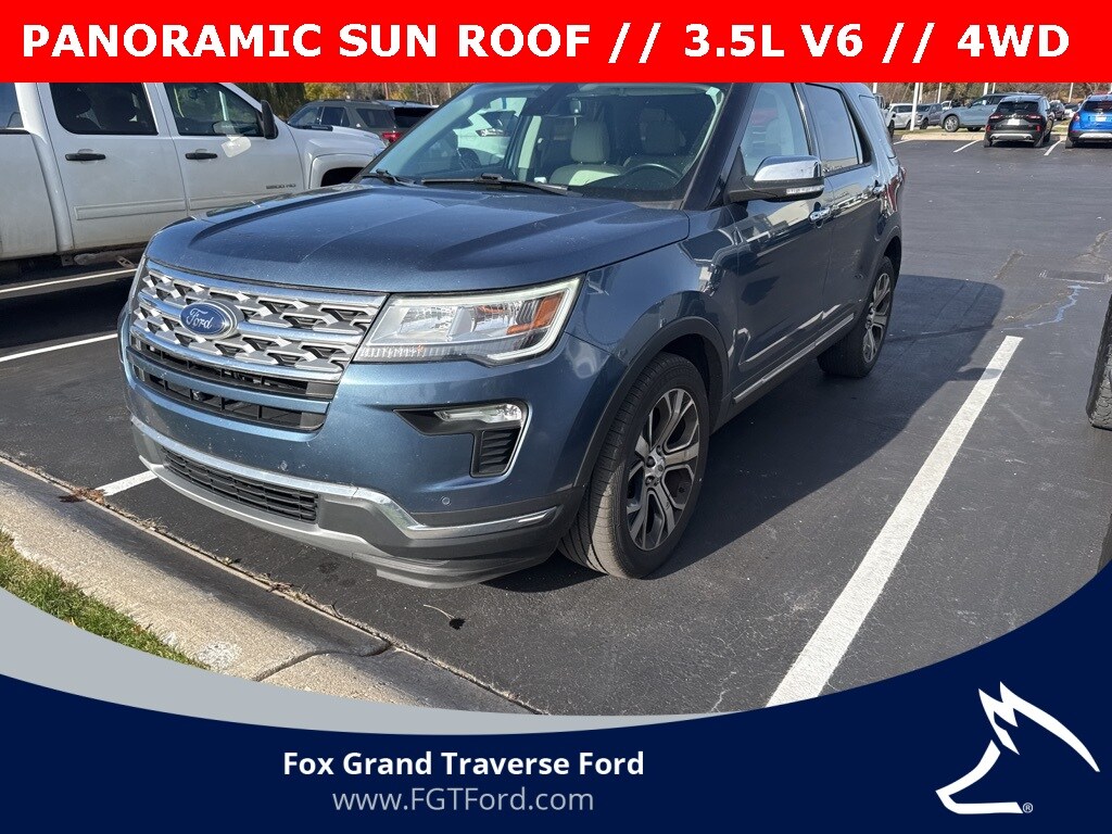 Certified 2019 Ford Explorer Limited SUV