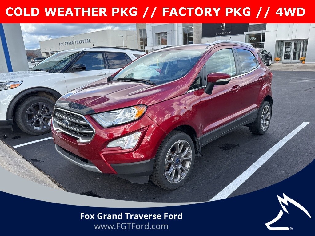 Certified 2018 Ford EcoSport Titanium SUV