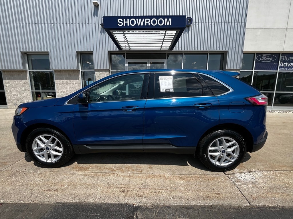 Used 2021 Ford Edge SEL with VIN 2FMPK4J9XMBA53091 for sale in Traverse City, MI