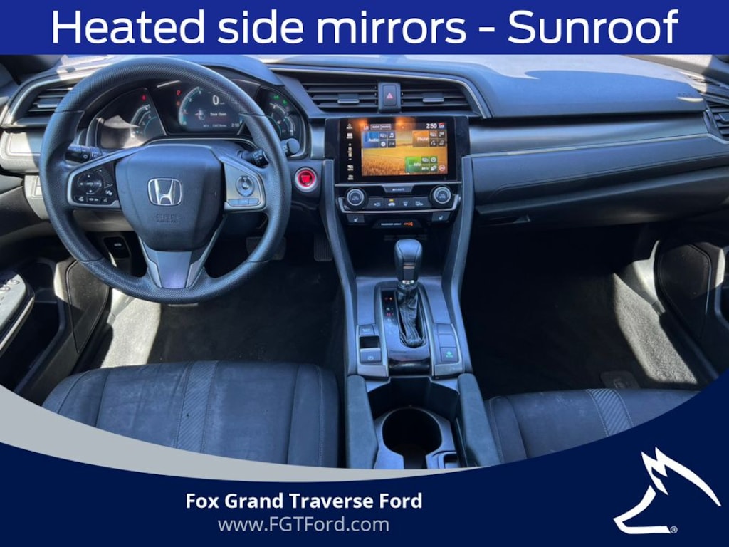 Certified 2018 Honda Civic EX Hatchback