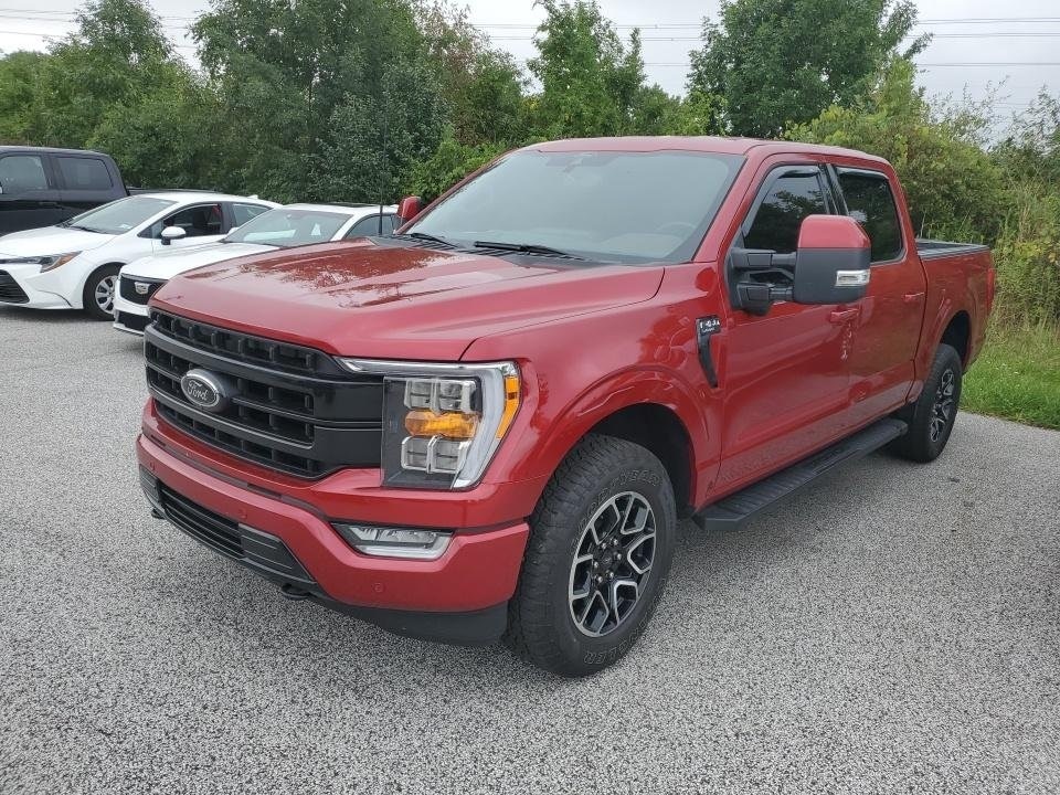 Certified 2021 Ford F-150 Lariat with VIN 1FTFW1E58MKE19162 for sale in Traverse City, MI